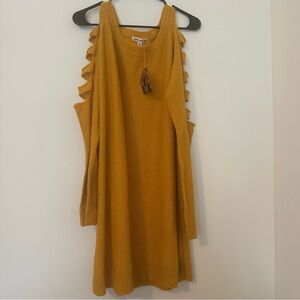 Mustard Yellow Knit Sweater